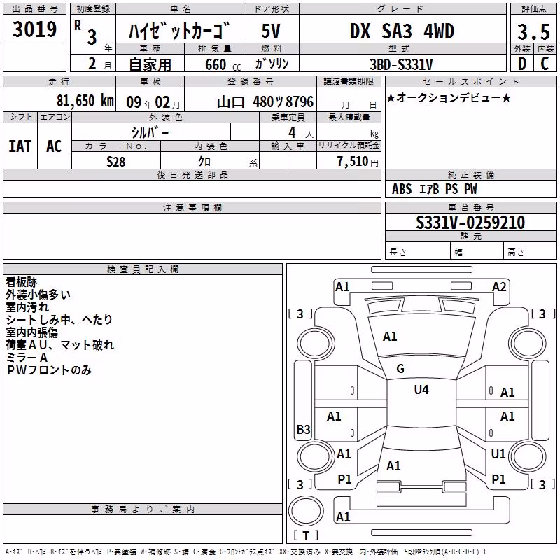 DAIHATSU HIJET