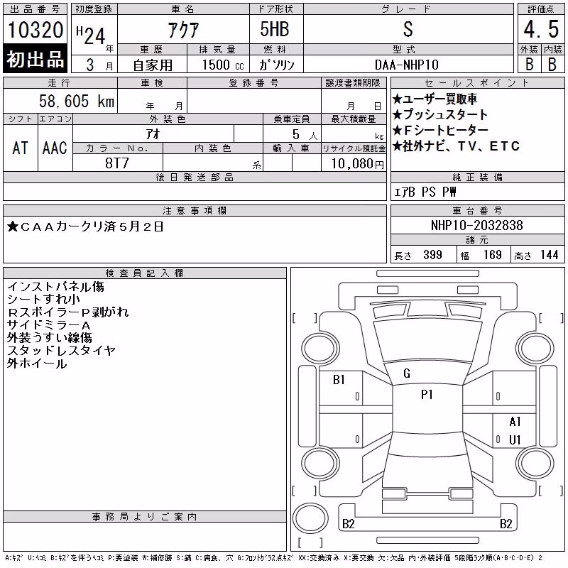 TOYOTA AQUA
