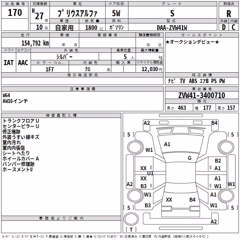TOYOTA PRIUS ALPHA