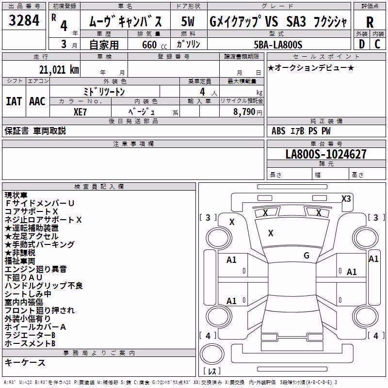 DAIHATSU MOVE CANBUS