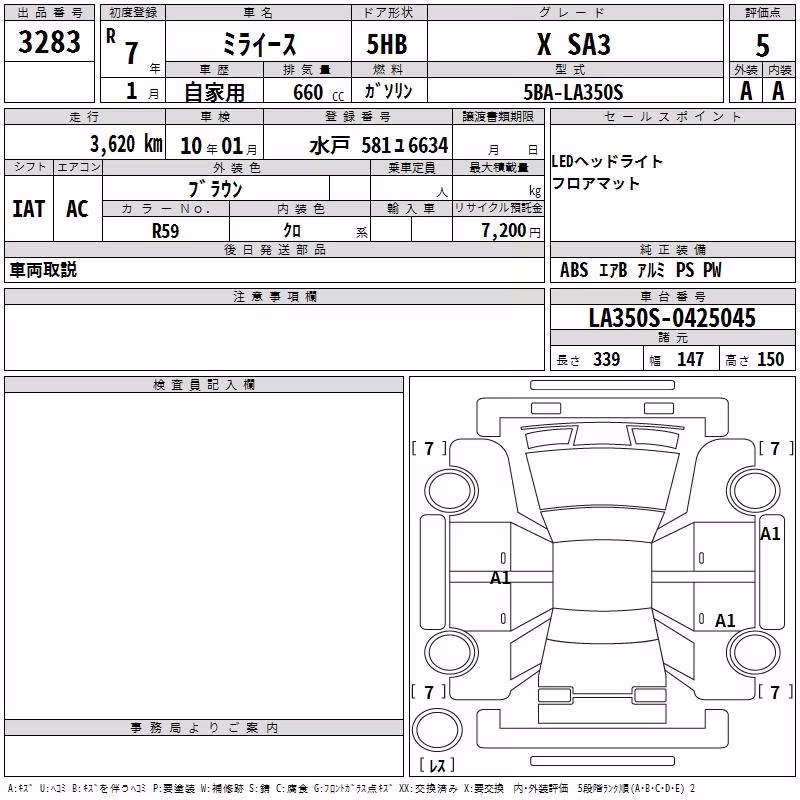 DAIHATSU MIRA E:S