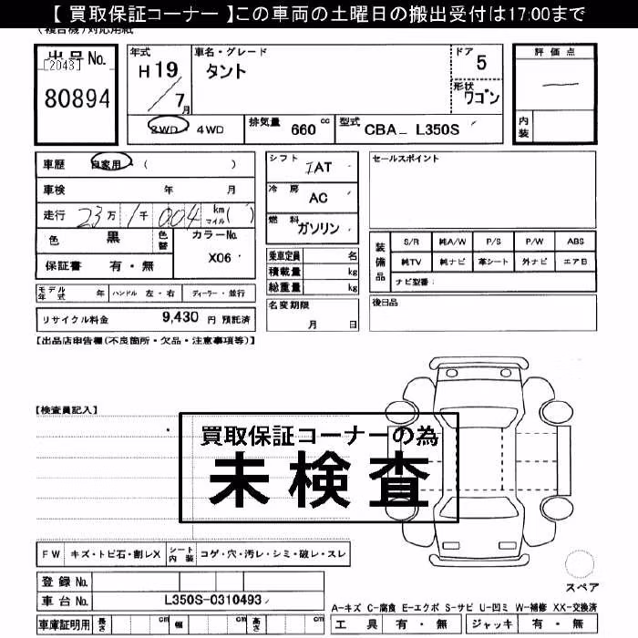 DAIHATSU TANTO