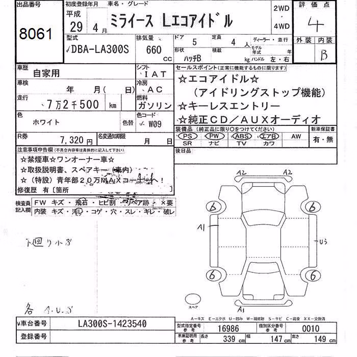 DAIHATSU MIRA E:S
