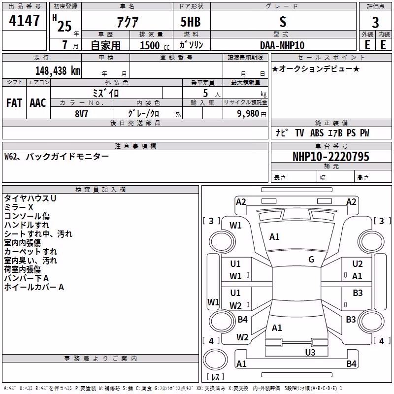 TOYOTA AQUA