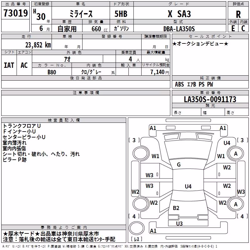 DAIHATSU MIRA E:S