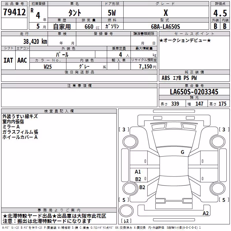 DAIHATSU TANTO