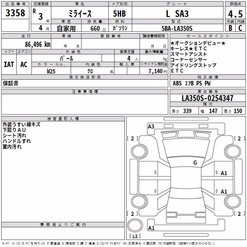 DAIHATSU MIRA E:S
