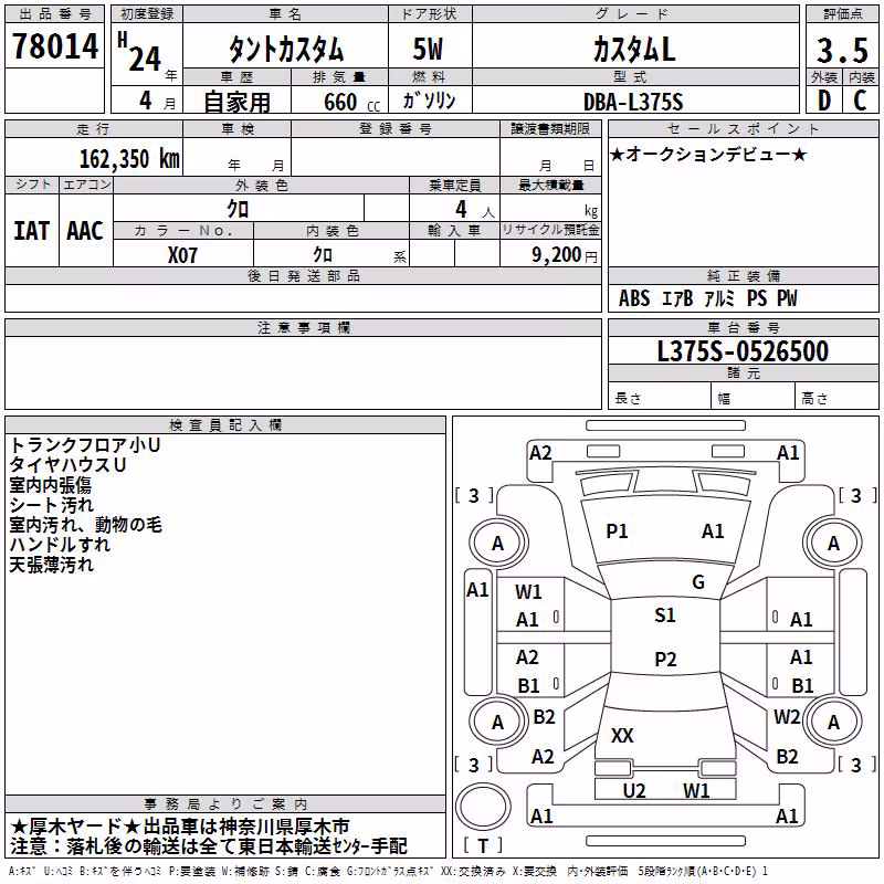 DAIHATSU TANTO