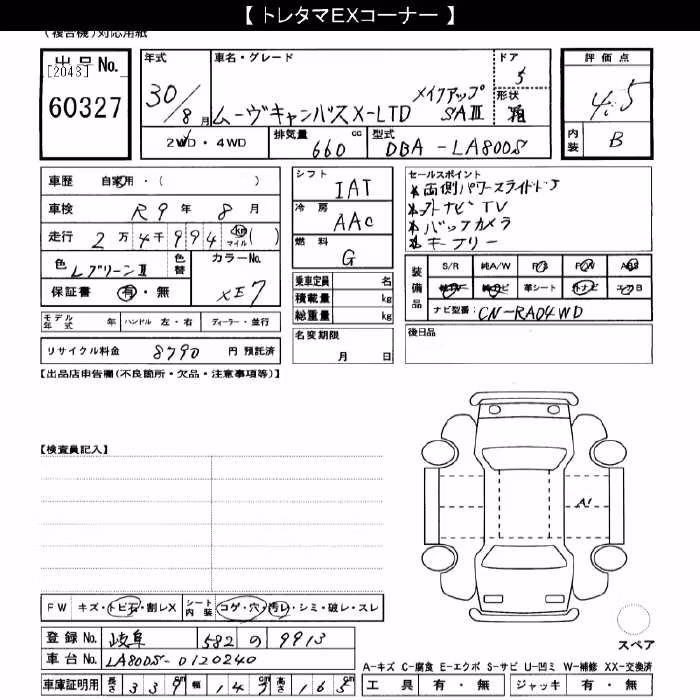 DAIHATSU MOVE CANBUS