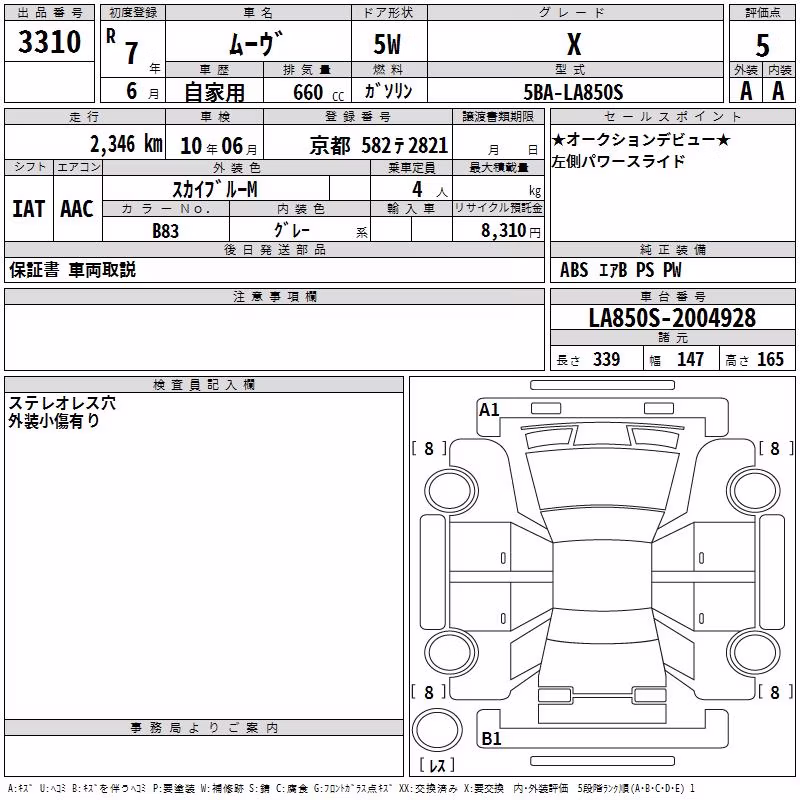 DAIHATSU MOVE