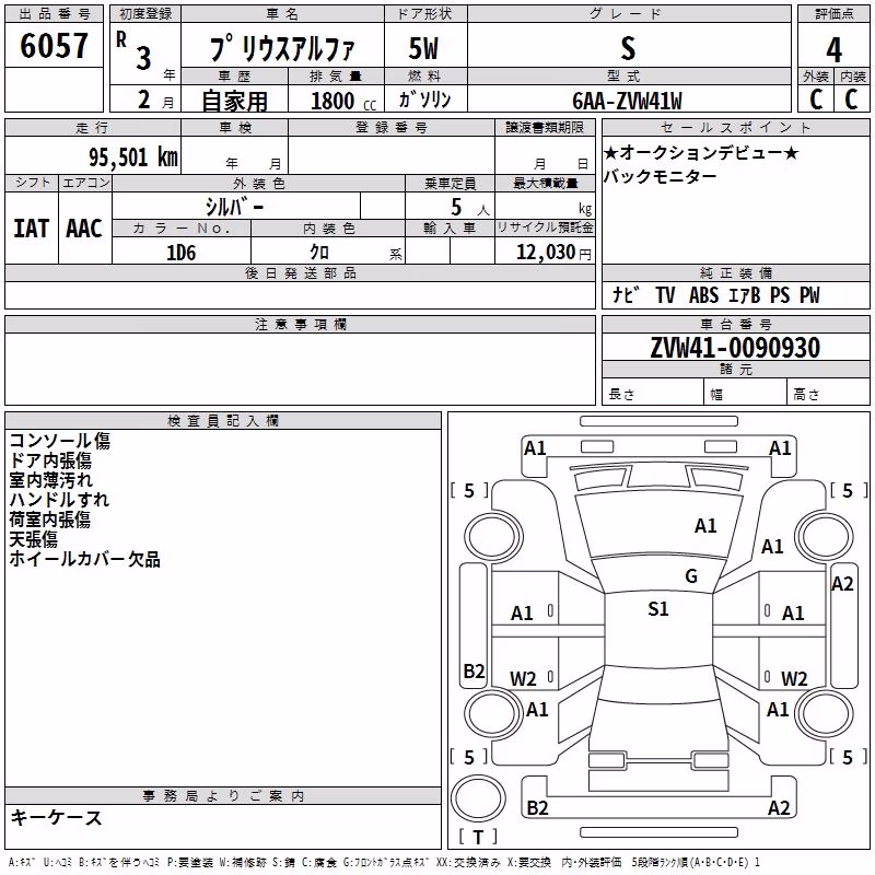 TOYOTA PRIUS ALPHA