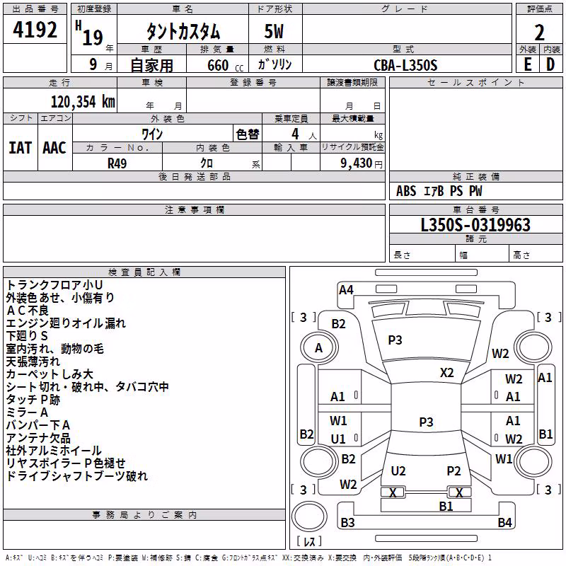 DAIHATSU TANTO