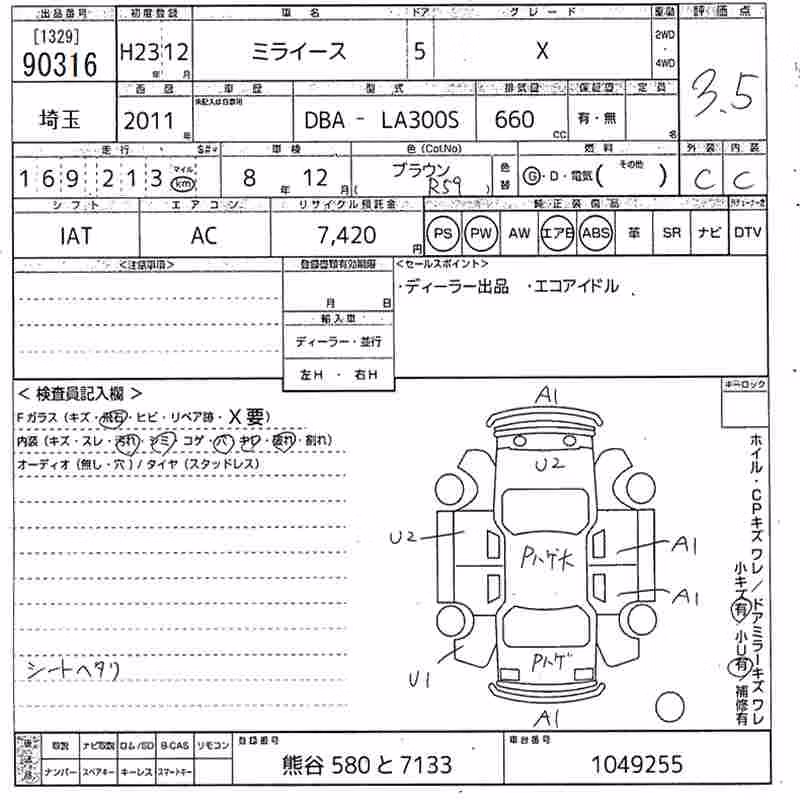 DAIHATSU MIRA E:S