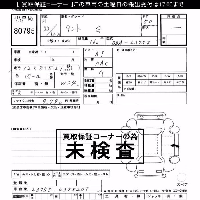 DAIHATSU TANTO