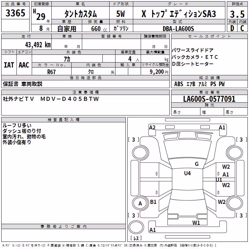 DAIHATSU TANTO