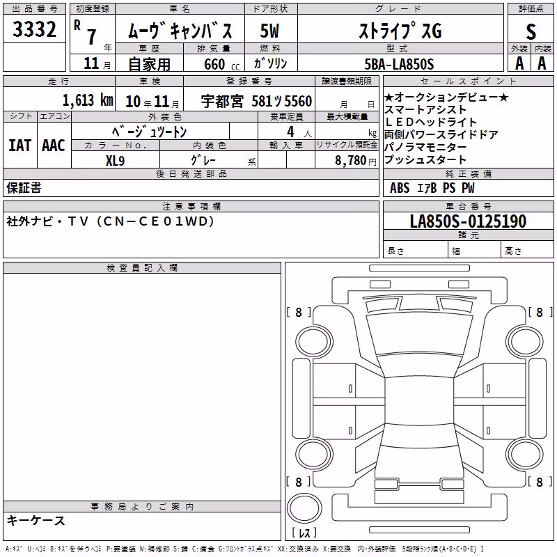 DAIHATSU MOVE CANBUS