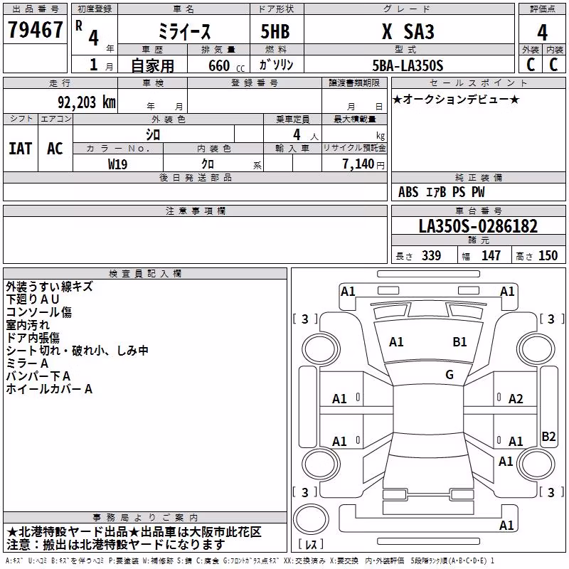 DAIHATSU MIRA E:S