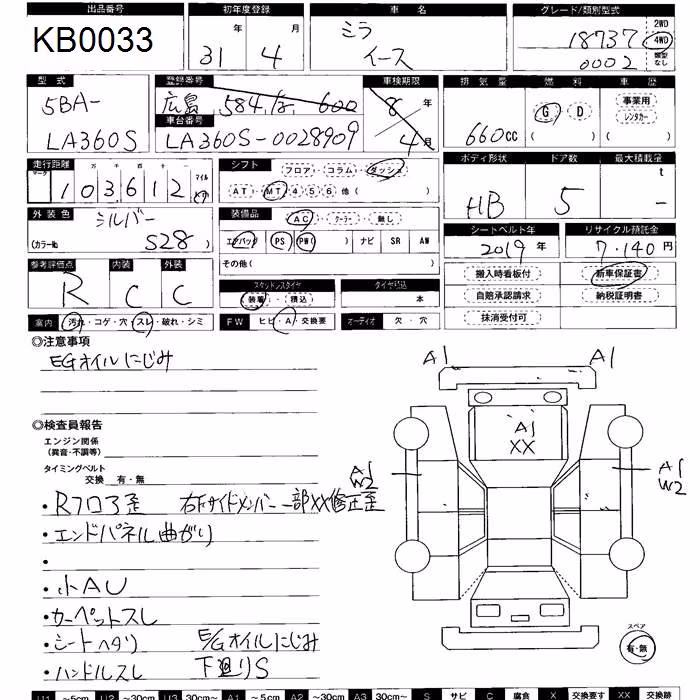DAIHATSU MIRA E:S
