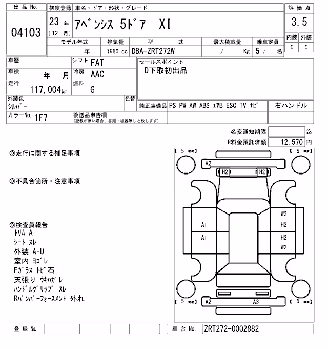 TOYOTA AVENSIS