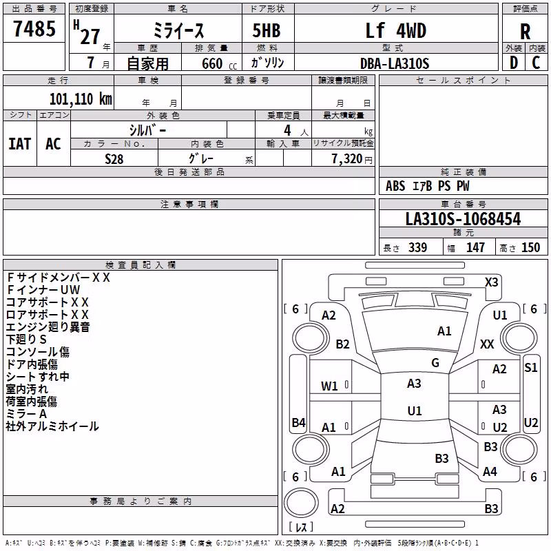 DAIHATSU MIRA E:S
