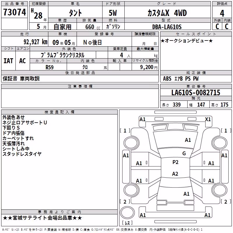 DAIHATSU TANTO