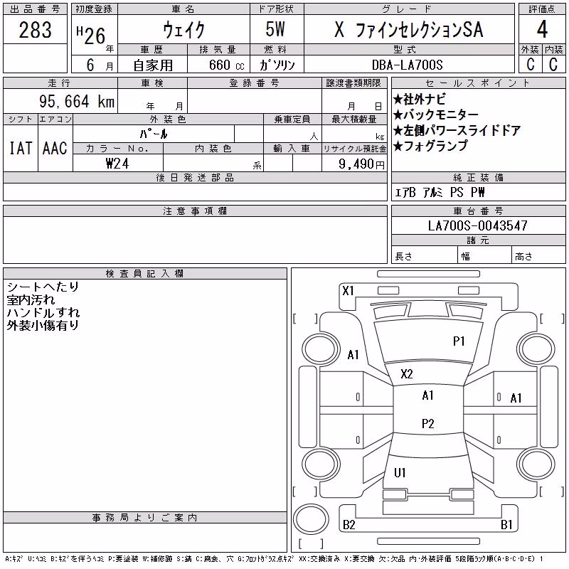 DAIHATSU WAKE