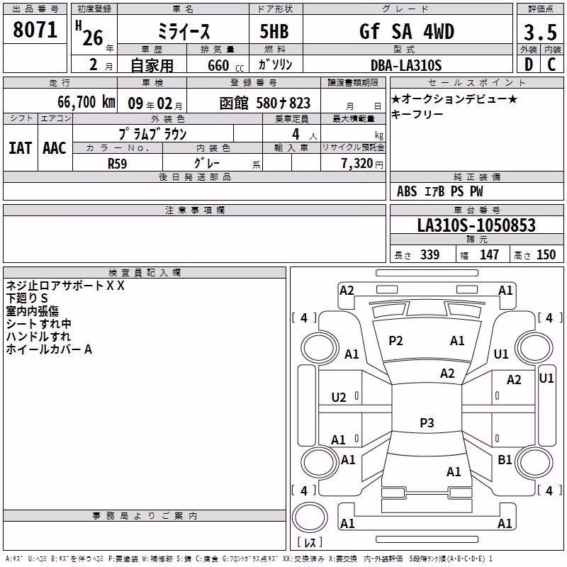 DAIHATSU MIRA E:S