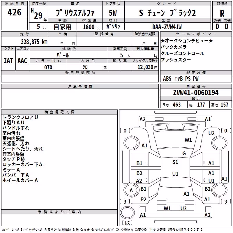 TOYOTA PRIUS ALPHA