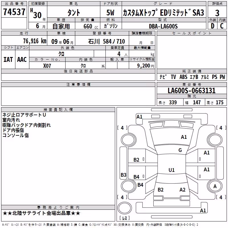 DAIHATSU TANTO