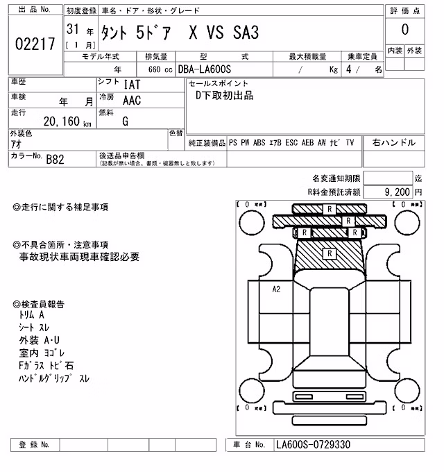 DAIHATSU TANTO