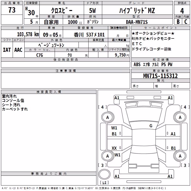 SUZUKI XBEE