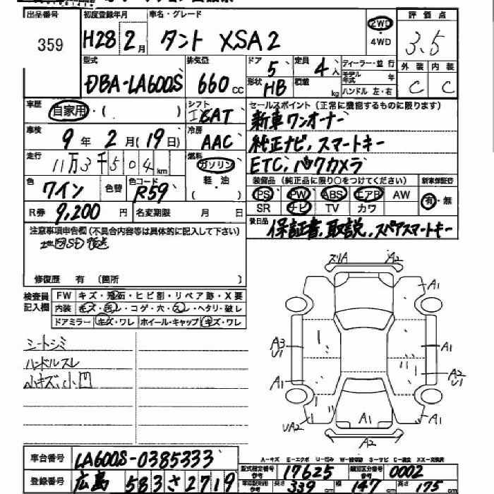 DAIHATSU TANTO