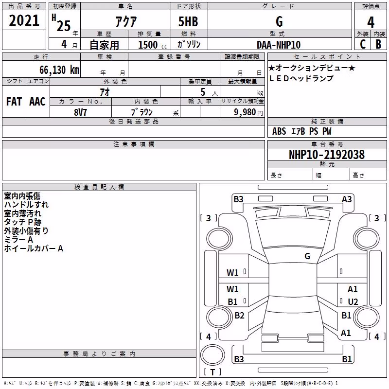 TOYOTA AQUA