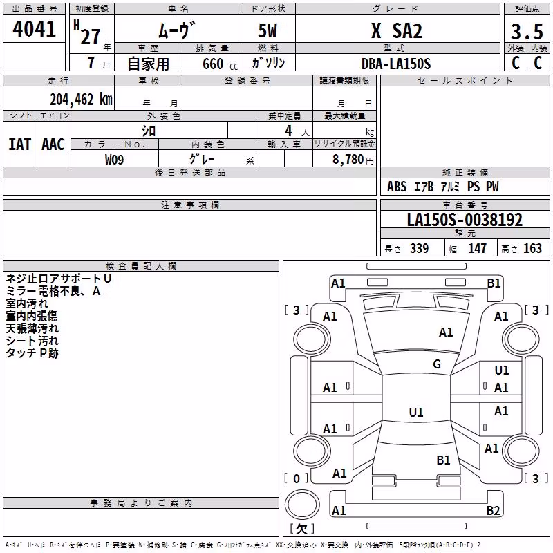 DAIHATSU MOVE