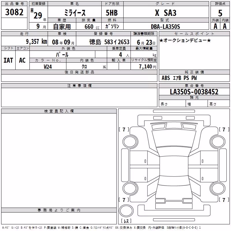 DAIHATSU MIRA E:S