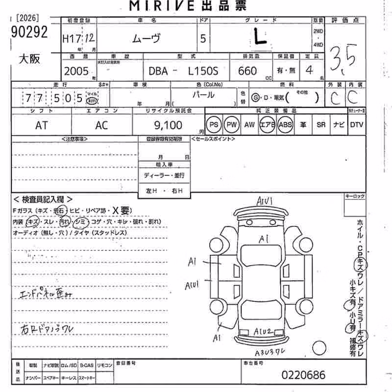 DAIHATSU MOVE