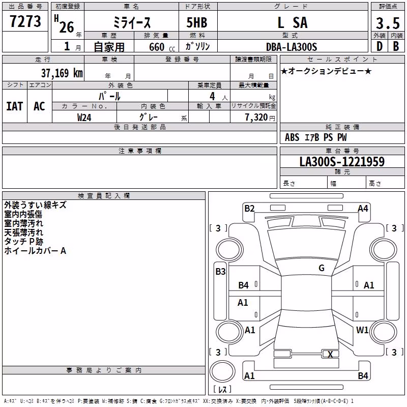 DAIHATSU MIRA E:S