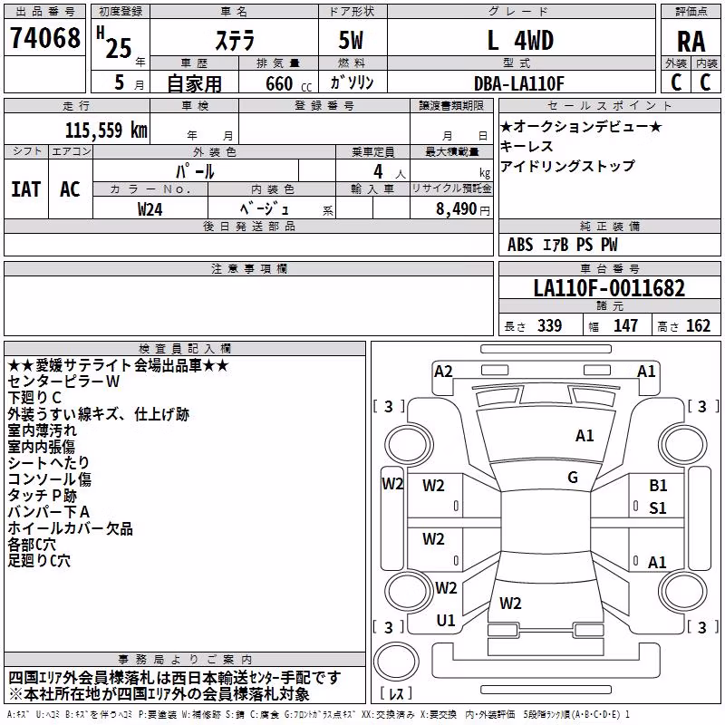 SUBARU STELLA