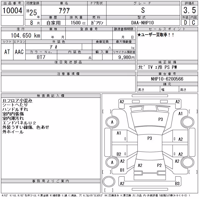 TOYOTA AQUA