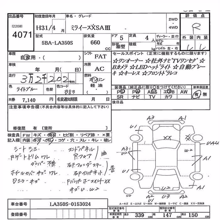 DAIHATSU MIRA E:S
