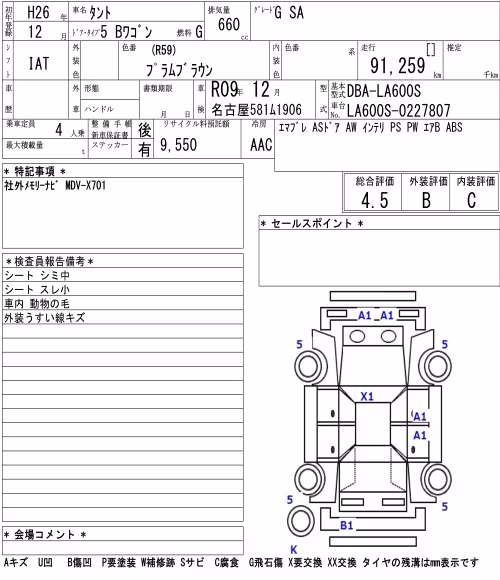 DAIHATSU TANTO