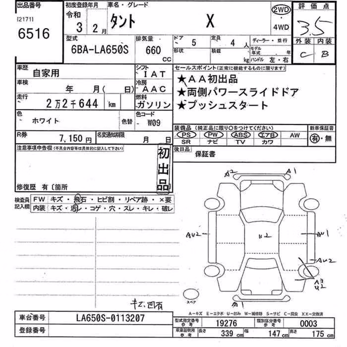 DAIHATSU TANTO