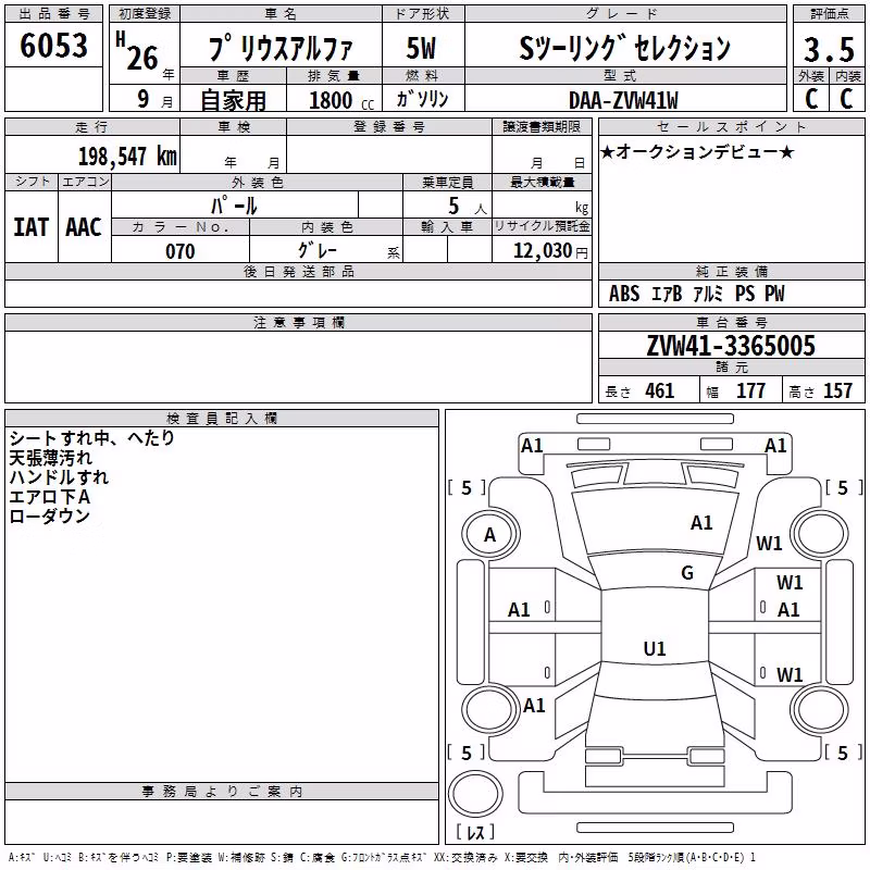 TOYOTA PRIUS ALPHA