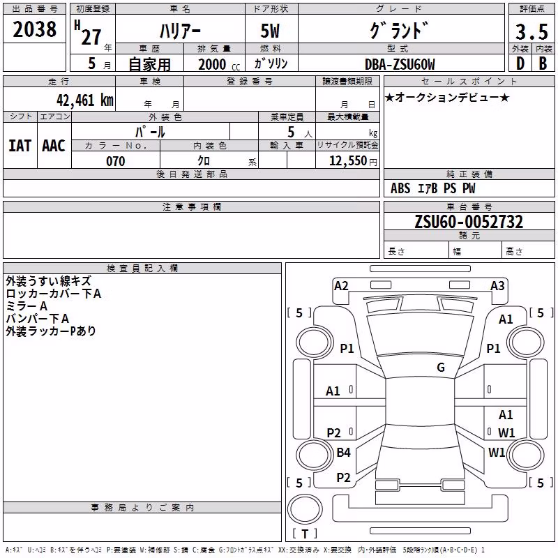 TOYOTA HARRIER