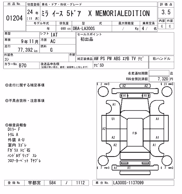 DAIHATSU MIRA E:S