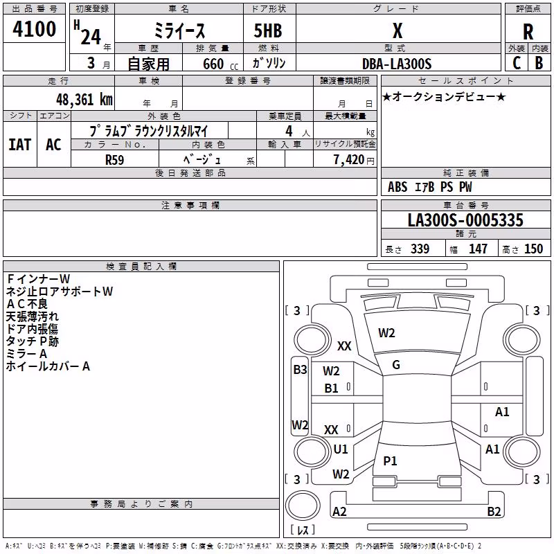 DAIHATSU MIRA E:S