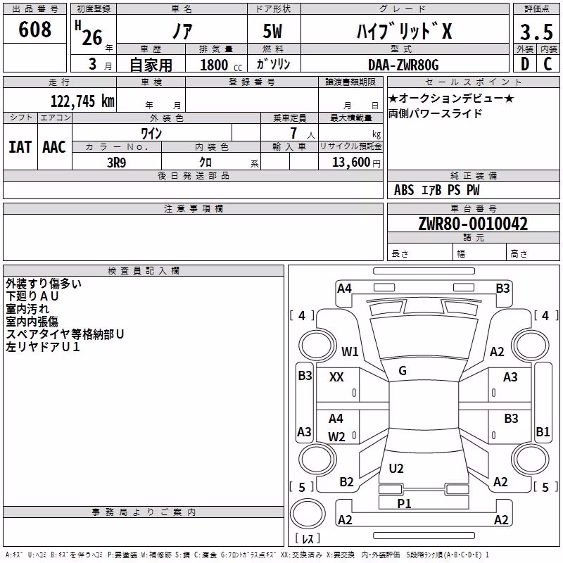 TOYOTA NOAH