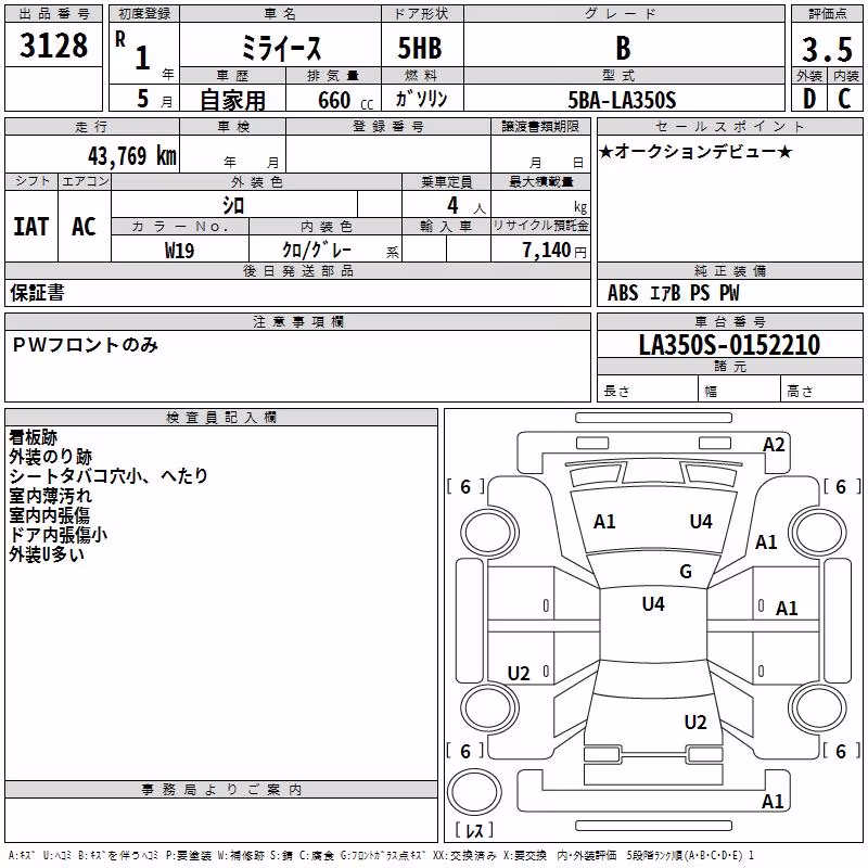 DAIHATSU MIRA E:S