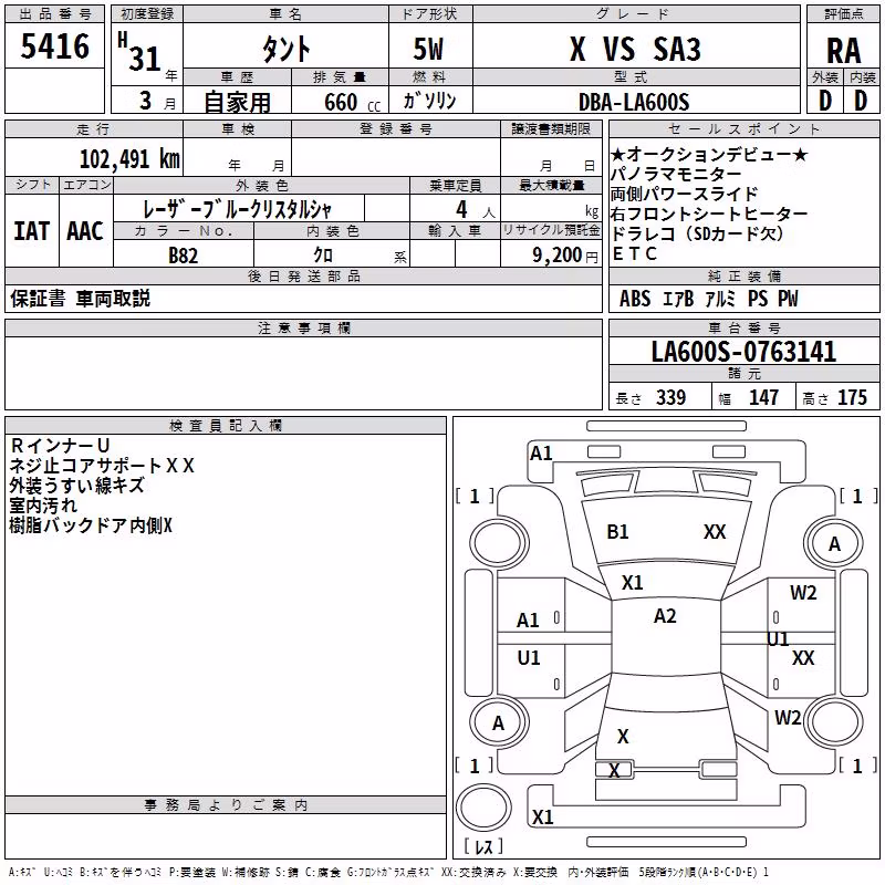 DAIHATSU TANTO