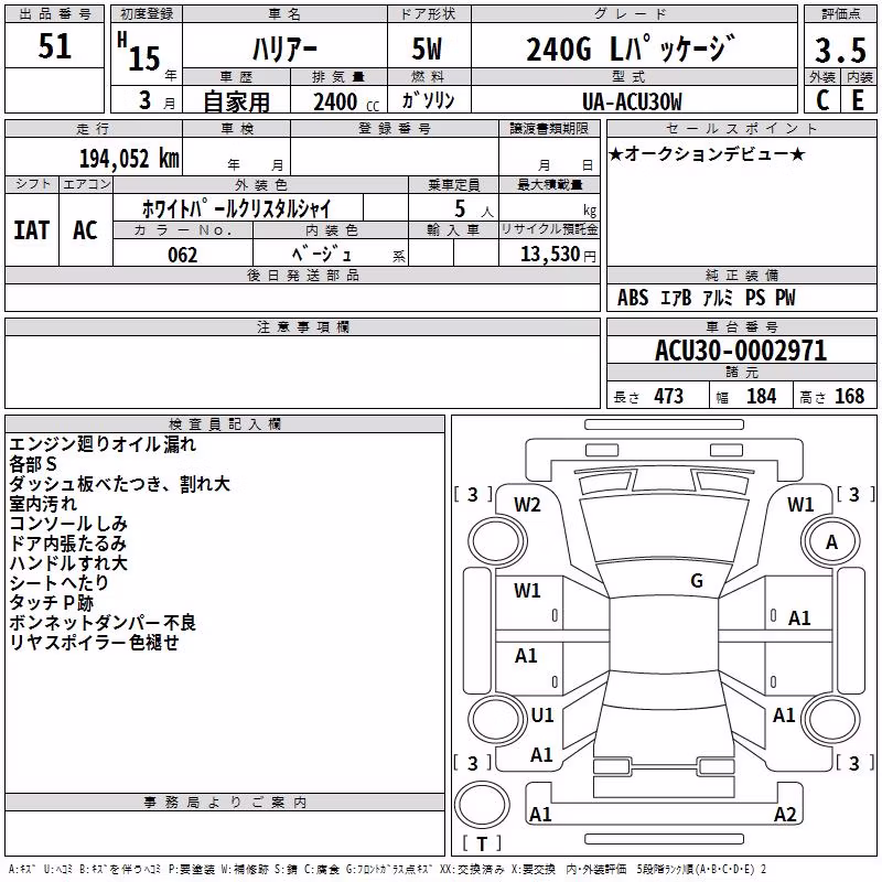 TOYOTA HARRIER